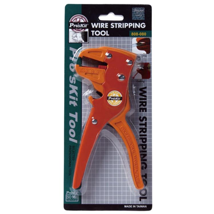 Pinza spelafili automatica a molla per cavi multipolari 0,2–6 mm² - immagine 5