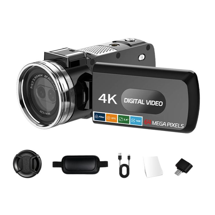 DV302 64MP High Definition Handheld Dual Lens Digital Video Camera