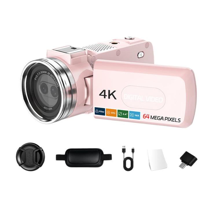 DV302 64MP High Definition Handheld Dual Lens Digital Video Camera