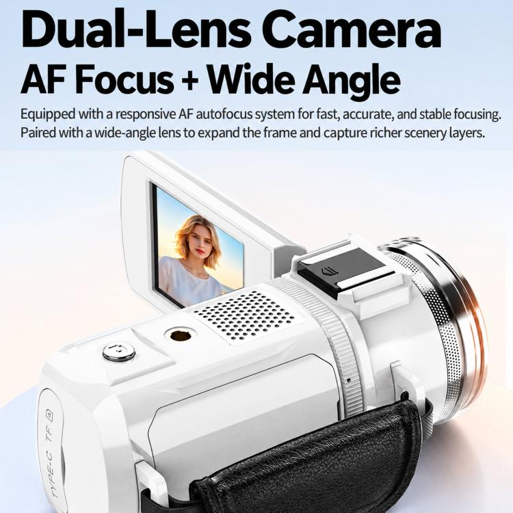 DV302 64MP High Definition Handheld Dual Lens Digital Video Camera