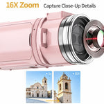 DV302 64MP High Definition Handheld Dual Lens Digital Video Camera