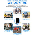 4G LTE Portable Mobile WiFi Router Pocket Hotspot Wireless Internet Device, M23-5 Asian Version, M23-E Eurasian Version