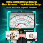 High Precision Mechanical Analog Multimeter Anti-Burn Multimeter For Electrician Repair, MT-2207