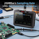 BSIDE OT9 – Multimetro, oscilloscopio e generatore di segnali 3 in 1, multimetro multifunzione a doppio canale con risoluzione di 20.000 conteggi, No Storage Card, With 512M Storage Card