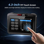 BSIDE OT9 – Multimetro, oscilloscopio e generatore di segnali 3 in 1, multimetro multifunzione a doppio canale con risoluzione di 20.000 conteggi, No Storage Card, With 512M Storage Card
