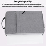 Custodia portatile per tablet, antiurto e con rivestimento in pile, adatta a uomo e donna, 11/12 inch, 13/14 inch, 15.6 inch