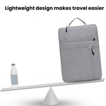 Custodia portatile per tablet, antiurto e con rivestimento in pile, adatta a uomo e donna, 11/12 inch, 13/14 inch, 15.6 inch