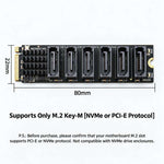 Scheda di espansione M.2 NVMe a 6 porte SATA 3.0 - immagine 4