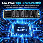 Scheda di espansione M.2 NVMe a 6 porte SATA 3.0 - immagine 5