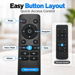 Telecomando AN1603 RC-LEX20 per Smart TV e proiettori BBK, DEXP, STARWIND, Bluetooth Voice Version, IR Version