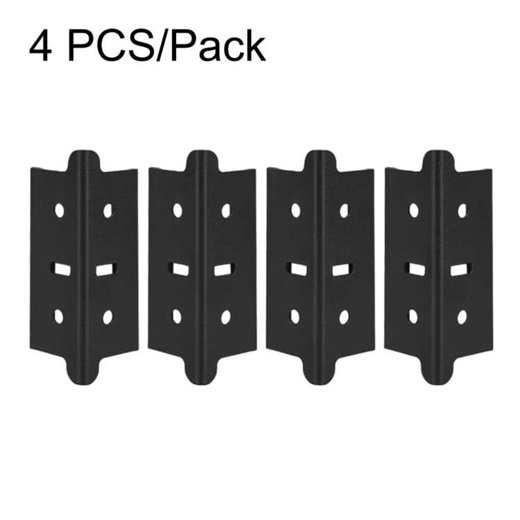 Giunto di estensione modulare per montanti di scaffalature, compatibile con montanti fino a 1,25 pollici (circa 3,2 cm), 4 PCS/Pack, 8 PCS/Pack