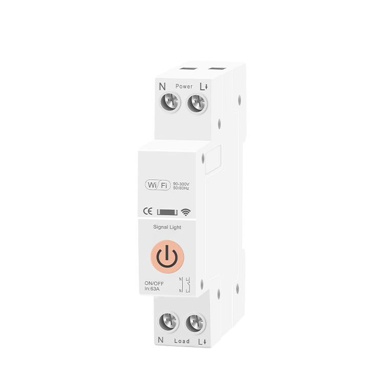 WiFi Smart Circuit Breaker Compatible With Smart Life, Alexa & Google Home, Basic Switch Model, On-Off + Metering, On-Off + Metering + UVP