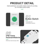 WiFi Smart Circuit Breaker Compatible With Smart Life, Alexa & Google Home, Basic Switch Model, On-Off + Metering, On-Off + Metering + UVP