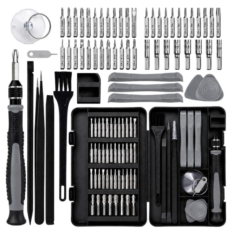 Set di cacciaviti di precisione 58 in 1, kit di attrezzi multifunzione in acciaio CR-V