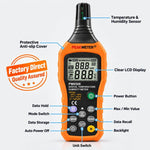 Misuratore digitale portatile di temperatura e umidità ad alta precisione PEAKMETER, PM6508