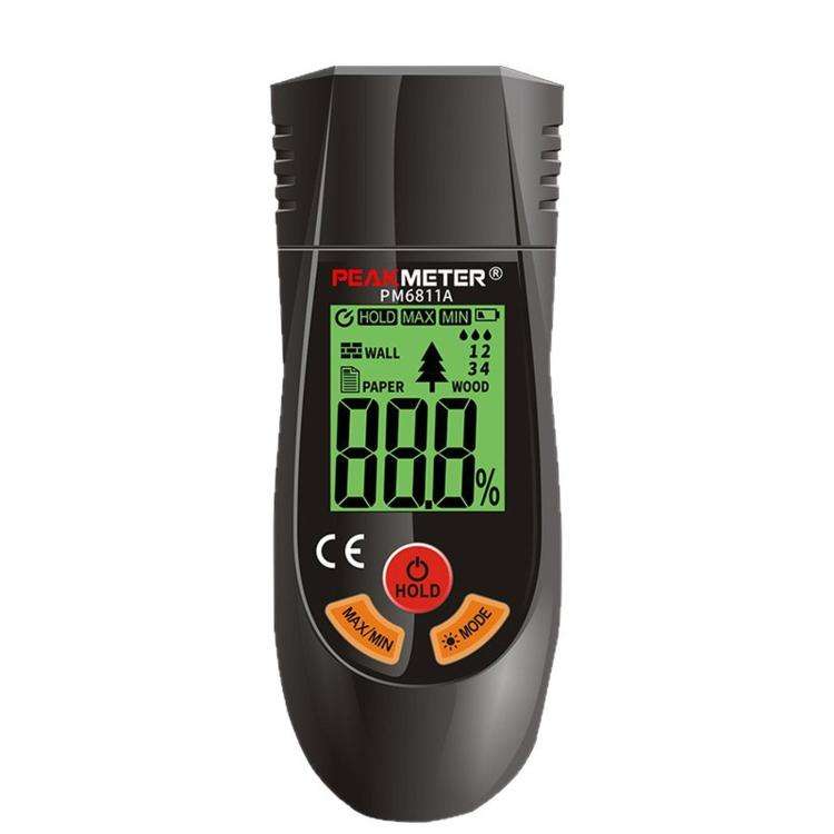Igrometro PEAKMETER per legno e pareti, PM6811A