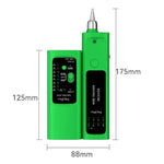 VegGieg V-E112 Multifunctional Network Cable Tester POE Anti-Burn Wire Tracker, V-E112