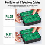 VegGieg V-E110 Multifunctional Network Cable Tester RJ45/RJ11 Telephone & Network Tester, V-E110
