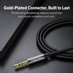 VegGieg V-A609 3.5mm Male To 6.5mm Male Audio Cable Phone Computer Amplifier Speaker Connection Cord, V-A609