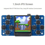 Console di gioco con schermo LCD da 1,3 pollici per Raspberry Pi, risoluzione 240x240, chip driver ST7789 integrato, comunicazione SPI, WAVESHARE 29421, WAVESHARE 29422