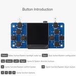Console di gioco con schermo LCD da 1,3 pollici per Raspberry Pi, risoluzione 240x240, chip driver ST7789 integrato, comunicazione SPI, WAVESHARE 29421, WAVESHARE 29422