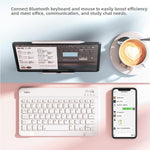 Inphic V750B Wireless Bluetooth Keyboard Silent Rechargeable for Laptop Tablet