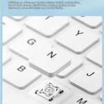 Inphic V750B Wireless Bluetooth Keyboard Silent Rechargeable for Laptop Tablet