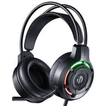 Inphic G5 Wired Gaming Headset with Microphone, USB Over-Ear Headphones for PC Computer