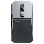Inphic YC-CYBER Cyberpunk Wireless Mouse, Tri-Mode Bluetooth 5.0 & Wired Gaming Mouse with Rechargeable Battery, YC-CYBER