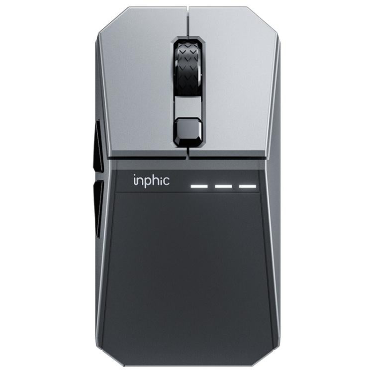 Inphic YC-CYBER Cyberpunk Wireless Mouse, Tri-Mode Bluetooth 5.0 & Wired Gaming Mouse with Rechargeable Battery, YC-CYBER