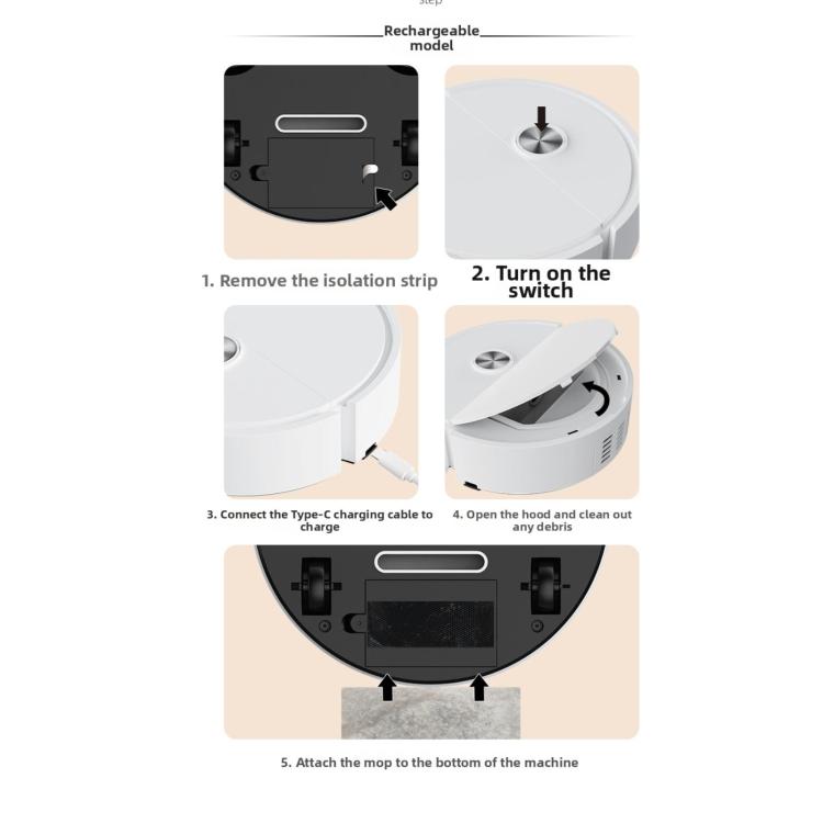 Robot aspirapolvere 3 in 1 con funzione lavapavimenti - immagine 15