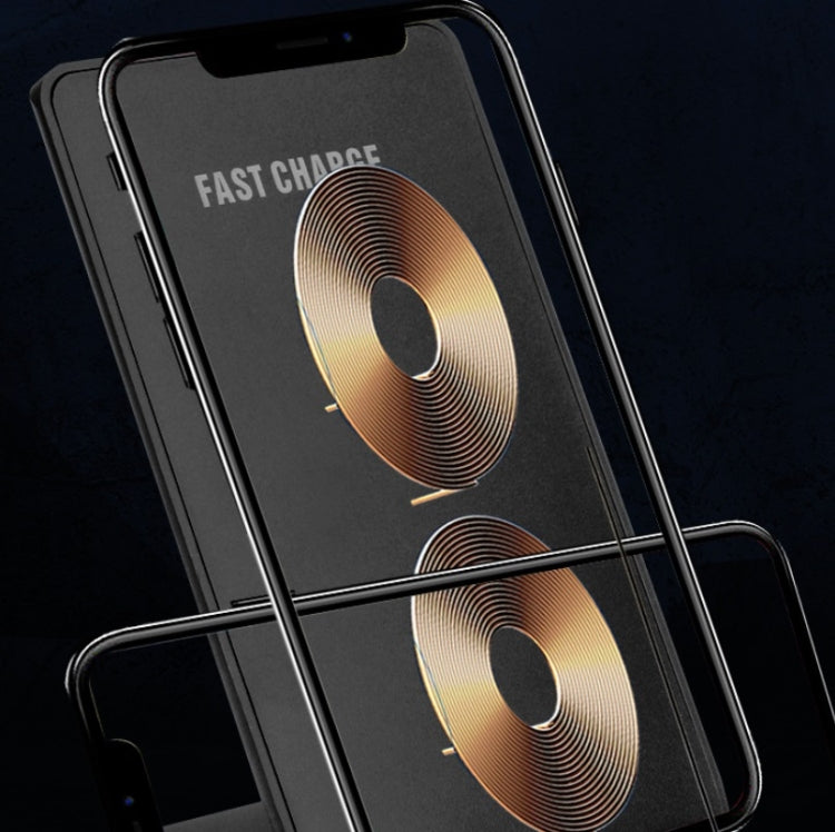 Caricatore wireless verticale 10W R2 nero per smartphone - immagine 4