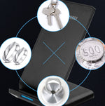 Caricatore wireless verticale 10W R2 nero per smartphone - immagine 6