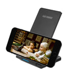 Caricatore wireless verticale 10W R2 nero per smartphone - immagine 8