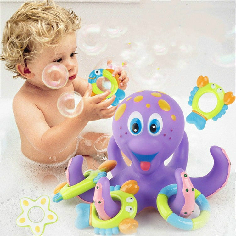 Giocattolo polpo per acqua bambini con accessori