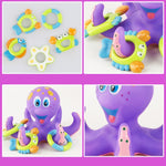 Giocattolo polpo per acqua bambini con accessori