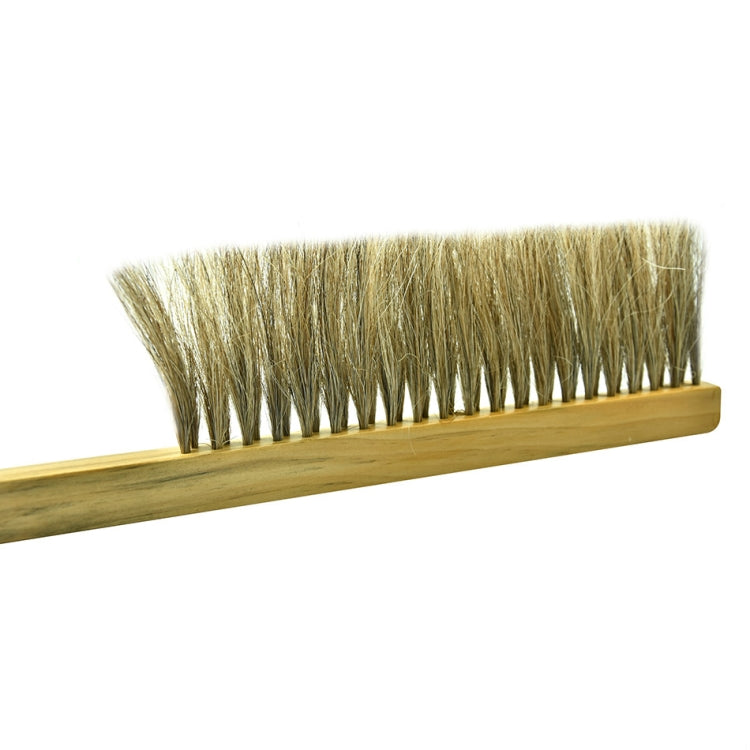 Spazzola doppia fila capelli maiale per api 40cm