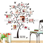 Adesivo murale 3D albero foto in PVC 46x5 cm