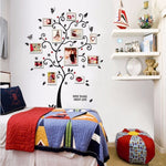 Adesivo murale 3D albero foto in PVC 46x5 cm