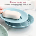 Contenitore portasapone bagno con doppio reticolo 15x10 cm
