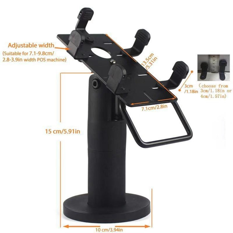 Supporto regolabile per macchina POS con base antiscivolo - immagine 9