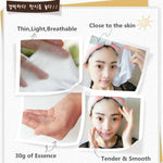 Set 10 maschere viso all'uovo idratanti e sbiancanti