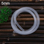 Tubo flessibile in silicone 4x6mm per pompa ossigeno acquario