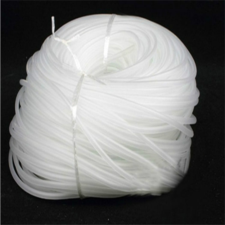 Tubo flessibile in silicone 4x6mm per pompa ossigeno acquario