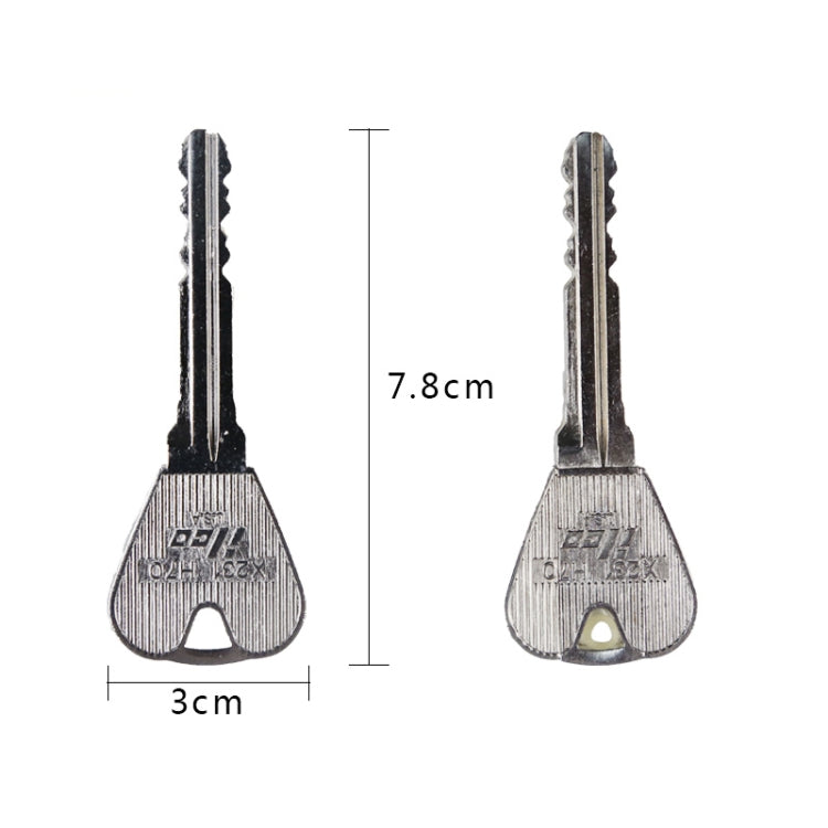 2 Chiavi Magiche in Metallo per Bottiglia 12cm
