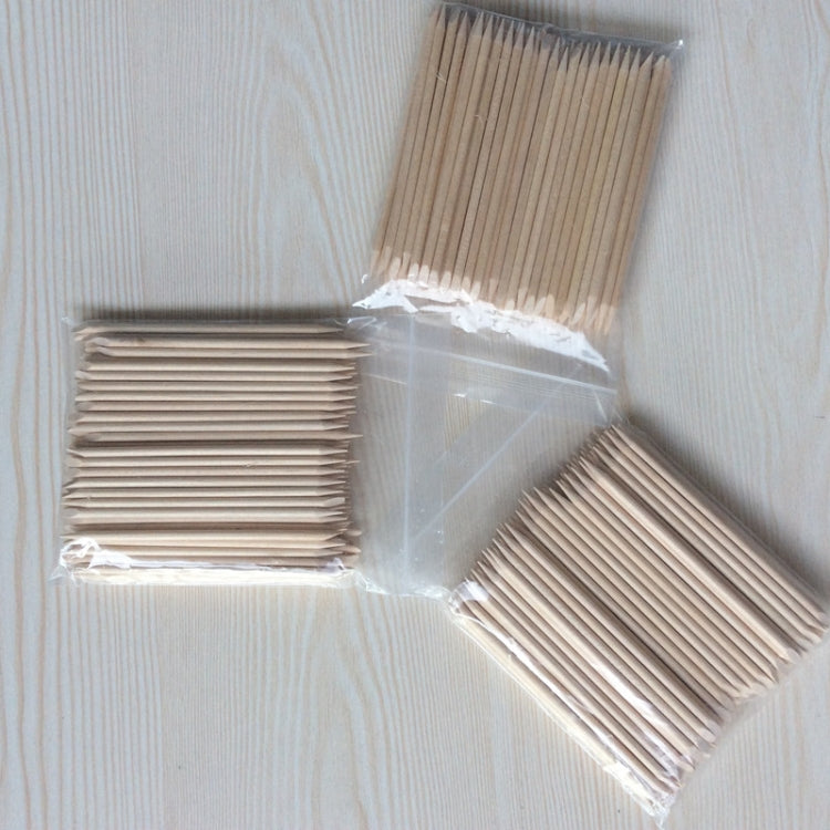 Set 3 bastoncini in legno per manicure