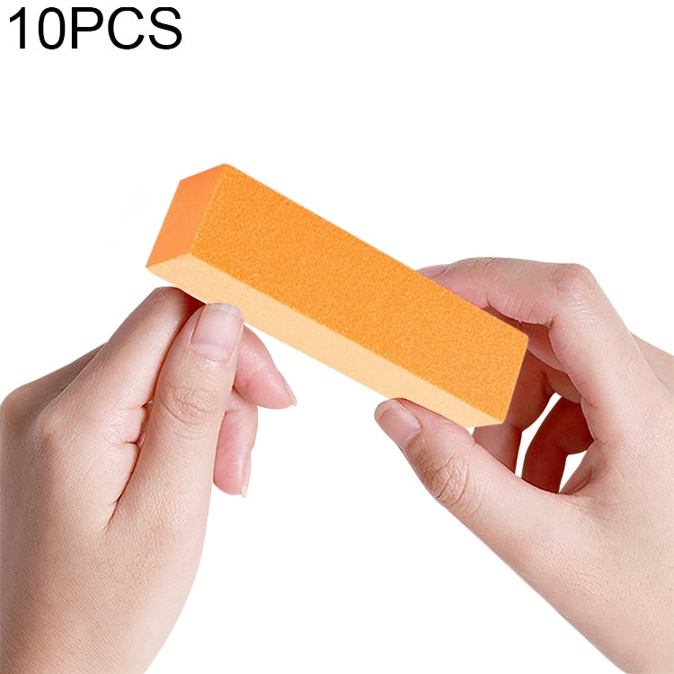 Blocchetto limetta unghie in cotone elastico 10 pezzi