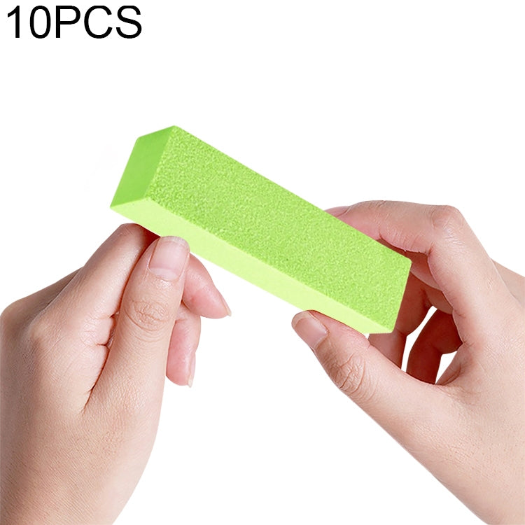 Blocchetto limetta unghie in cotone elastico 10 pezzi