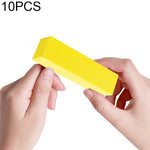 Blocchetto limetta unghie in cotone elastico 10 pezzi
