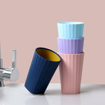Set 2 tazze per spazzolatura casa 16x12x8 cm